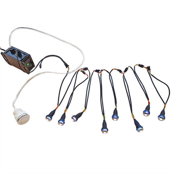 8 lampi tip LED